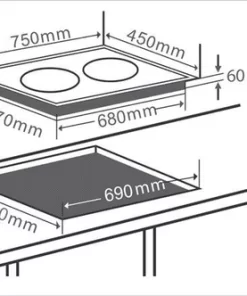 Bếp Từ Chefs EH-DIH890N Nhập Khẩu Nguyên Chiếc Từ Đức - 9 CHEFS EH-DIH890N