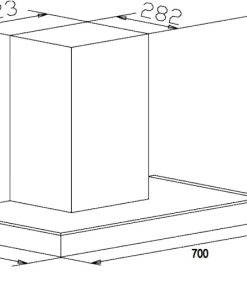 Máy Hút Mùi Chefs EH-R107E7G - 5 CHEFS EH-R107E7G