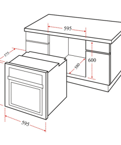 Lò Nướng Chefs EH-BO600S - 5 CHEFS EH-BO600S