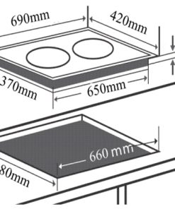 Bếp Từ Chefs EH-DIH208 - 5 Chefs EH-DIH208