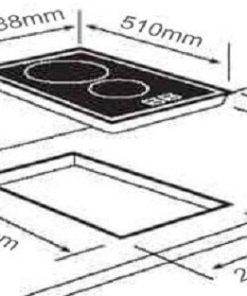 Bếp Từ Domino Chefs EH-DIH32A - 5 Chefs EH-DIH32A