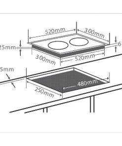 Bếp Từ Chefs EH-DIH32B - 5 Chefs EH-DIH32B