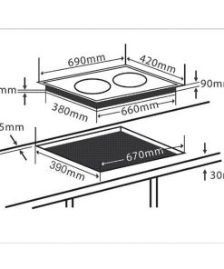 Bếp Điện Từ Chefs EH-MIX2000A - 5 Chefs EH-MIX2000A