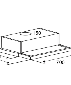 Máy Hút Mùi Chefs EH-R906E7T - 5 CHEFS EH-R906E7T