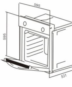 LÒ NƯỚNG ÂM TỦ CAPRI CR-603M