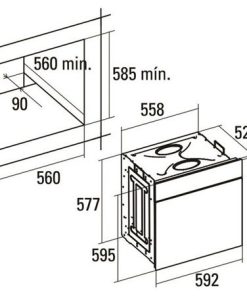 LÒ NƯỚNG ÂM TỦ DMESTIK ES615 DMK