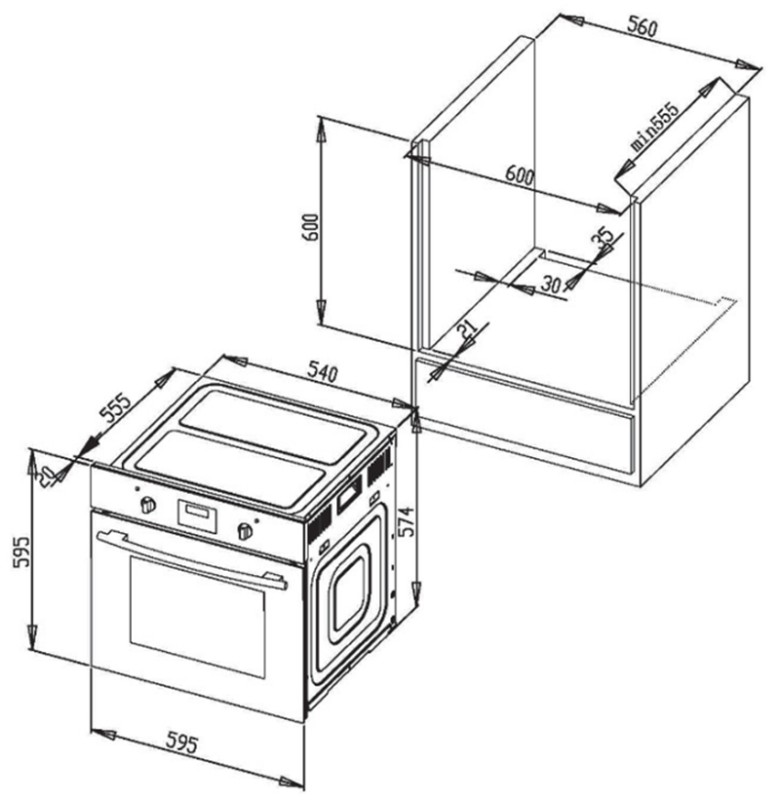 LÒ NƯỚNG KOCHER KOEU 68S08F