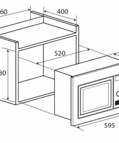 LÒ VI SÓNG ÂM TỦ KAFF KF-MC01 - 11 LÒ VI SÓNG ÂM TỦ KAFF KF-MC01