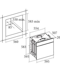 Lò Nướng Cata SE 6204 X - 6 Lò Nướng Cata SE 6204 X