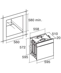 Lò nướng Cata LCMD 8008 BK - 5 Lò nướng Cata LCMD 8008 BK