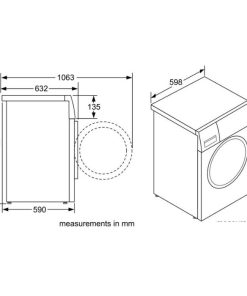 MÁY GIẶT BOSCH MEEG-WAW28480SG SERIE 8 - 25 MÁY GIẶT BOSCH MEEG-WAW28480SG SERIE 8
