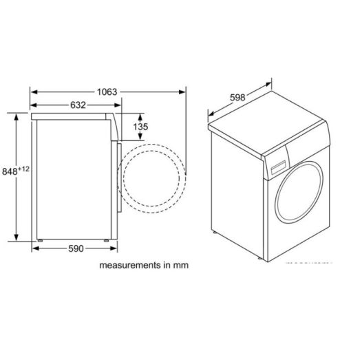MÁY GIẶT BOSCH MEEG-WAW28480SG SERIE 8