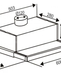 Máy hút mùi âm tủ Capri CR-602HP - 5 MÁY HÚT MÙI ÂM TỦ CAPRI CR-602HP