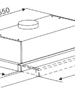 Máy Hút Mùi Âm Tủ KAFF KF TL1006W - 11 MÁY HÚT MÙI ÂM TỦ KAFF KF TL1006W