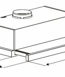 MÁY HÚT MÙI ÂM TỦ KAFF KF TL7001W