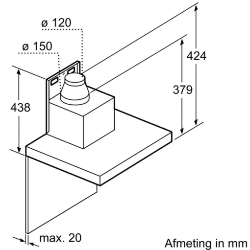 MÁY HÚT MÙI BOSCH DWB77CM50 SERIE 6