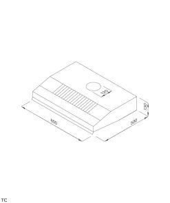 Máy hút mùi Classic Malloca H342-6 TC - 5 MÁY HÚT MÙI CLASSIC MALLOCA H342-6 TC
