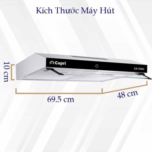 MÁY HÚT MÙI CỔ ĐIỂN CAPRI CR-709H
