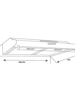 Máy hút mùi cổ điển Capri CR-70I - 4 MÁY HÚT MÙI CỔ ĐIỂN CAPRI CR-70I