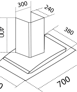 MÁY HÚT MÙI DMESTIK ML1070 DMK