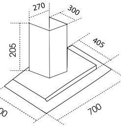 MÁY HÚT MÙI DMESTIK ML2270 DMK