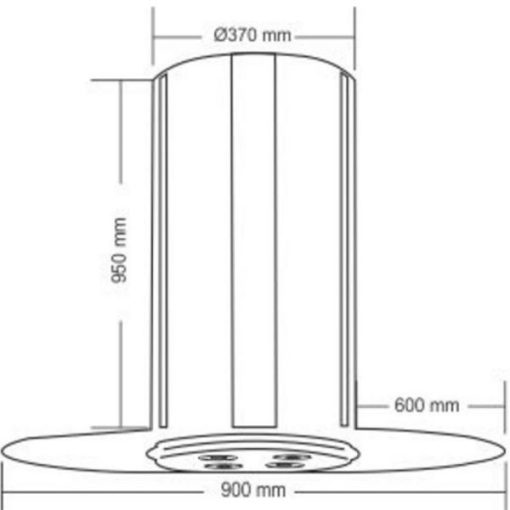 MÁY HÚT MÙI ĐỘC LẬP CAPRI CR-999H