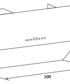 Máy Hút Mùi KAFF KF-AT70H - 5 MÁY HÚT MÙI KAFF KF-AT70H