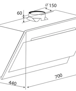 MÁY HÚT MÙI KAFF KF AT70LH