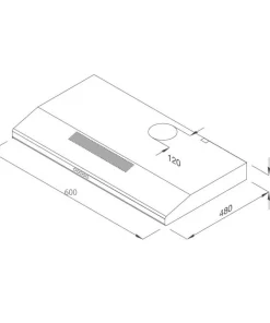 MÁY HÚT MÙI KAFF KF-SL60K