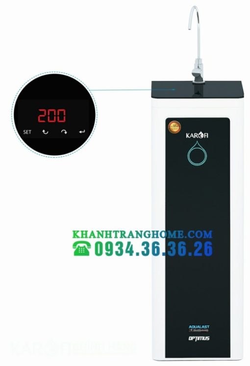 MÁY LỌC NƯỚC KAROFI OPTIMUS I1 7 LÕI LỌC O-I127