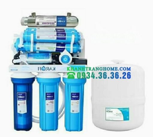 MÁY LỌC NƯỚC KAROFI SRO KHÔNG TỦ 8 CẤP LỌC KSI80 - CÓ ĐÈN UV