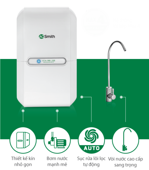 MÁY LỌC NƯỚC RO AOSMITH AR75-A-M-2