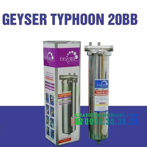MÁY LỌC NƯỚC TẮM GEYSER TYPHOON 20BB