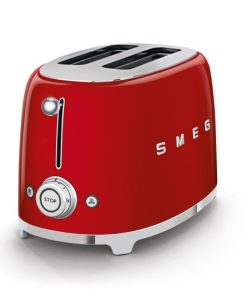 MÁY NƯỚNG BÁNH MÌ 2 LÁT THẬP NIÊN 50 MÀU ĐỎ SMEG TSF01RDEU 535 43 669