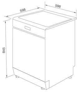 Máy rửa chén Malloca MDW14-S10TFT - 5 MÁY RỬA CHÉN MALLOCA MDW14-S10TFT