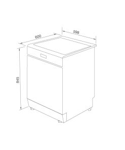 MÁY RỬA CHÉN MALLOCA WQP12-5201E