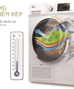 MÁY SẤY QUẦN ÁO NGƯNG TỤ TEXGIO TGDC805 8KG