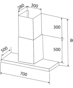 Máy hút mùi KAFF KF-771 - 26 Máy hút mùi KAFF KF-771