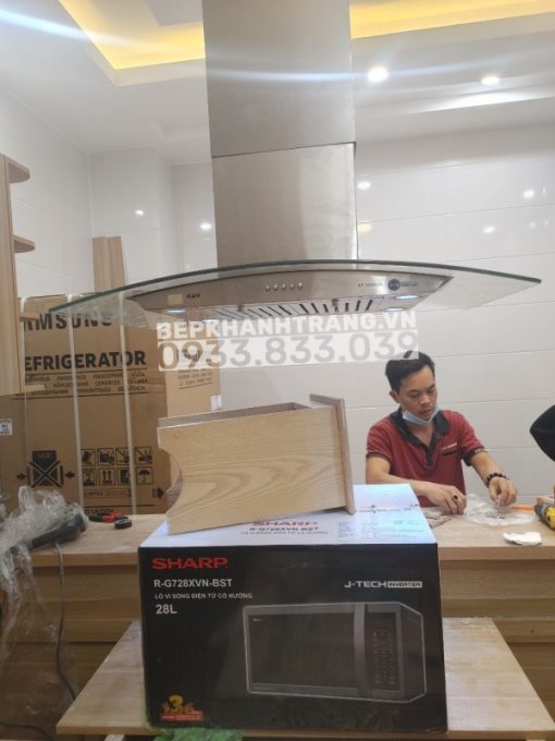 Máy hút mùi độc lập KAFF KF-IS90GH