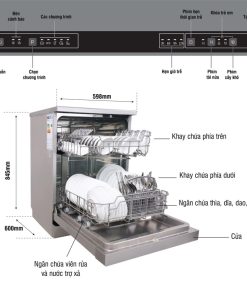 Máy rửa bát Kocher KDEU-8818 - 5 Máy rửa bát Kocher KDEU-8818