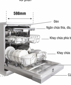 Máy rửa bát Kocher KDEU-8835BL - 5 Máy rửa bát Kocher KDEU-8835BL
