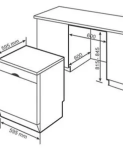 MÁY RỬA CHÉN BÁT SIEMENS SN23EI14CE MADE IN GERMANY - 8 SIEMENS SN23EI14CE