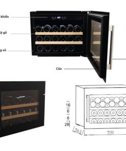 TỦ RƯỢU VANG KOCHER KWEU-1128B