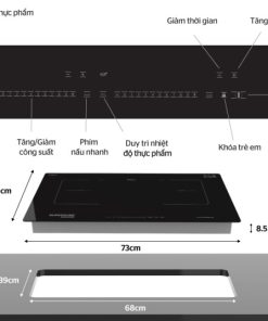 BẾP ĐÔI ĐIỆN TỪ SUNHOUSE MAMA MMB 01I - 5 BẾP ĐÔI ĐIỆN TỪ SUNHOUSE MAMA MMB 01I
