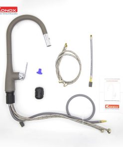 VÒI RỬA BÁT KONOX CURVA GREY