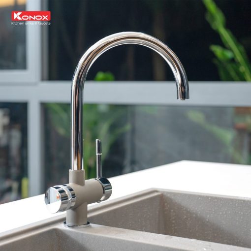 VÒI RỬA BÁT KONOX TRIM-WATER GREY