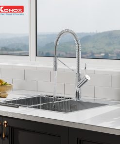 VÒI RỬA BÁT RÚT DÂY KONOX GUSTA