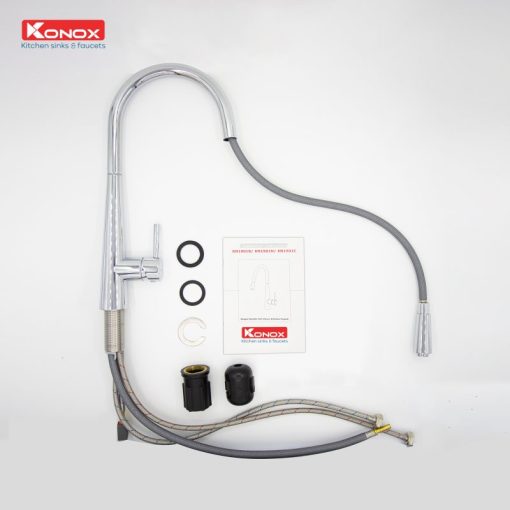 VÒI RỬA BÁT RÚT DÂY KONOX KN1901C