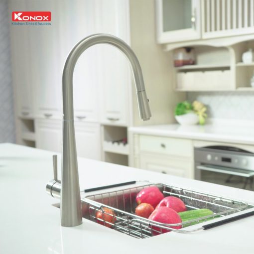 VÒI RỬA BÁT RÚT DÂY KONOX KN1901N