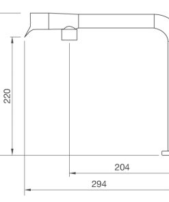 Vòi sơn đen giả đá Malloca MF-070 - 5 VÒI SƠN ĐEN GIẢ ĐÁ MALLOCA MF-070